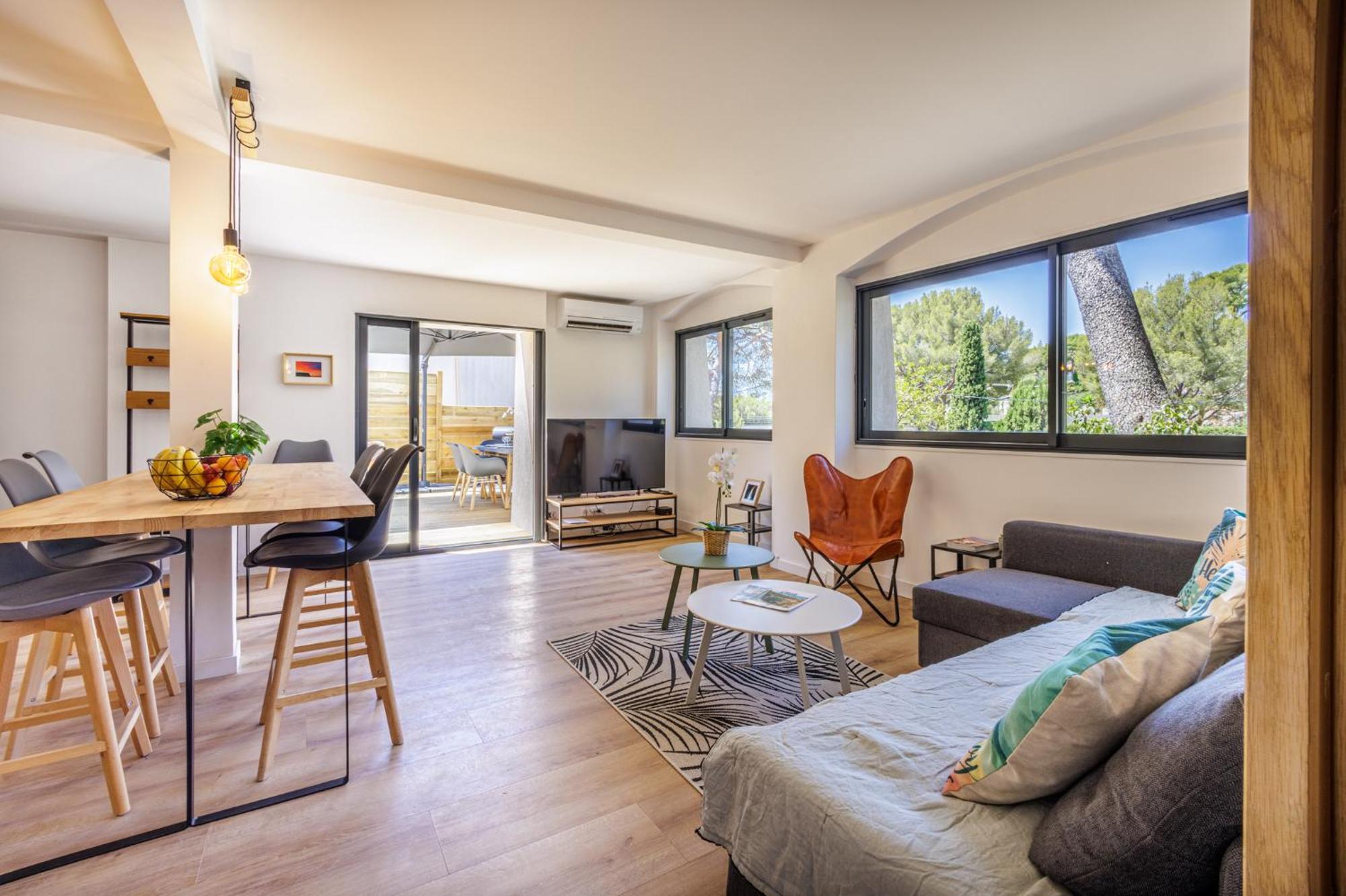 Ferienwohnung Osmoz En Vau - Jacuzzi, Clim Par Dodo A Cassis Exterior foto